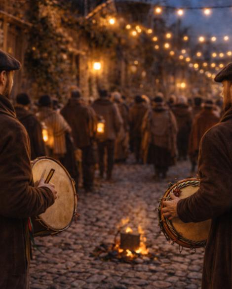 A’ Strina per le vie di Casali del Manco
